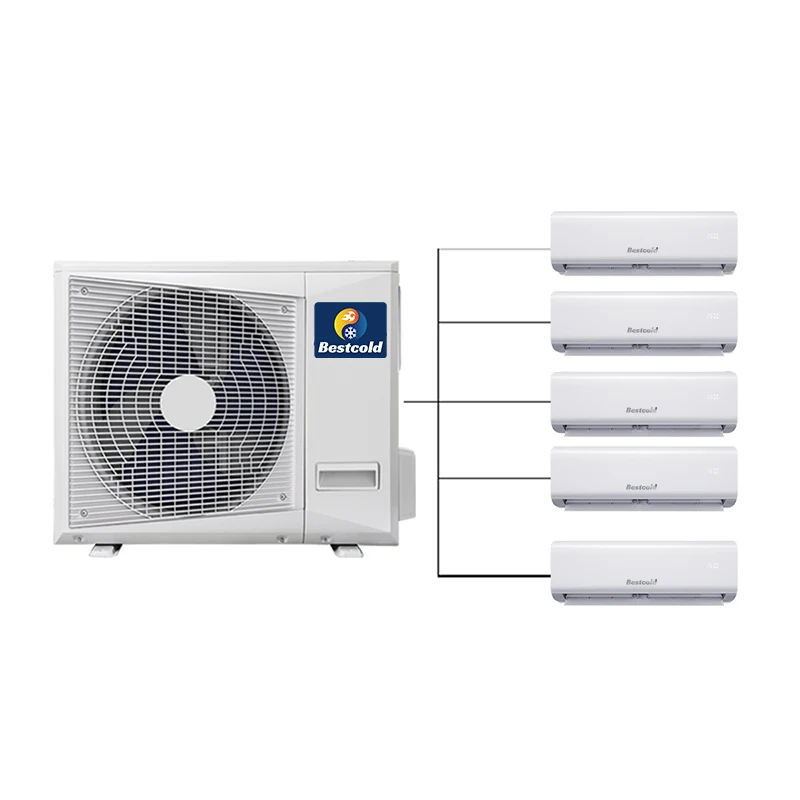 MORHEE бренд GREE OEM 3 зоны 36000Btu Мини Настенный раздельный Инвертор AC системный блок VRF Кондиционер