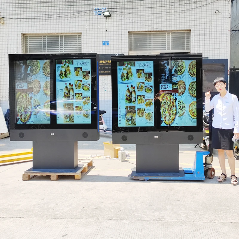 fast food restaurants service self terminal machine ordering payment kiosks cash bill  Vending Machine outdoor ordering kiosk