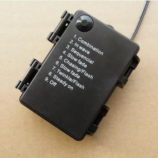 4.5V 3xAA 3 AA 3AA Waterproof ABS Timing Flashing Function Battery Holder with cover switch wire lead