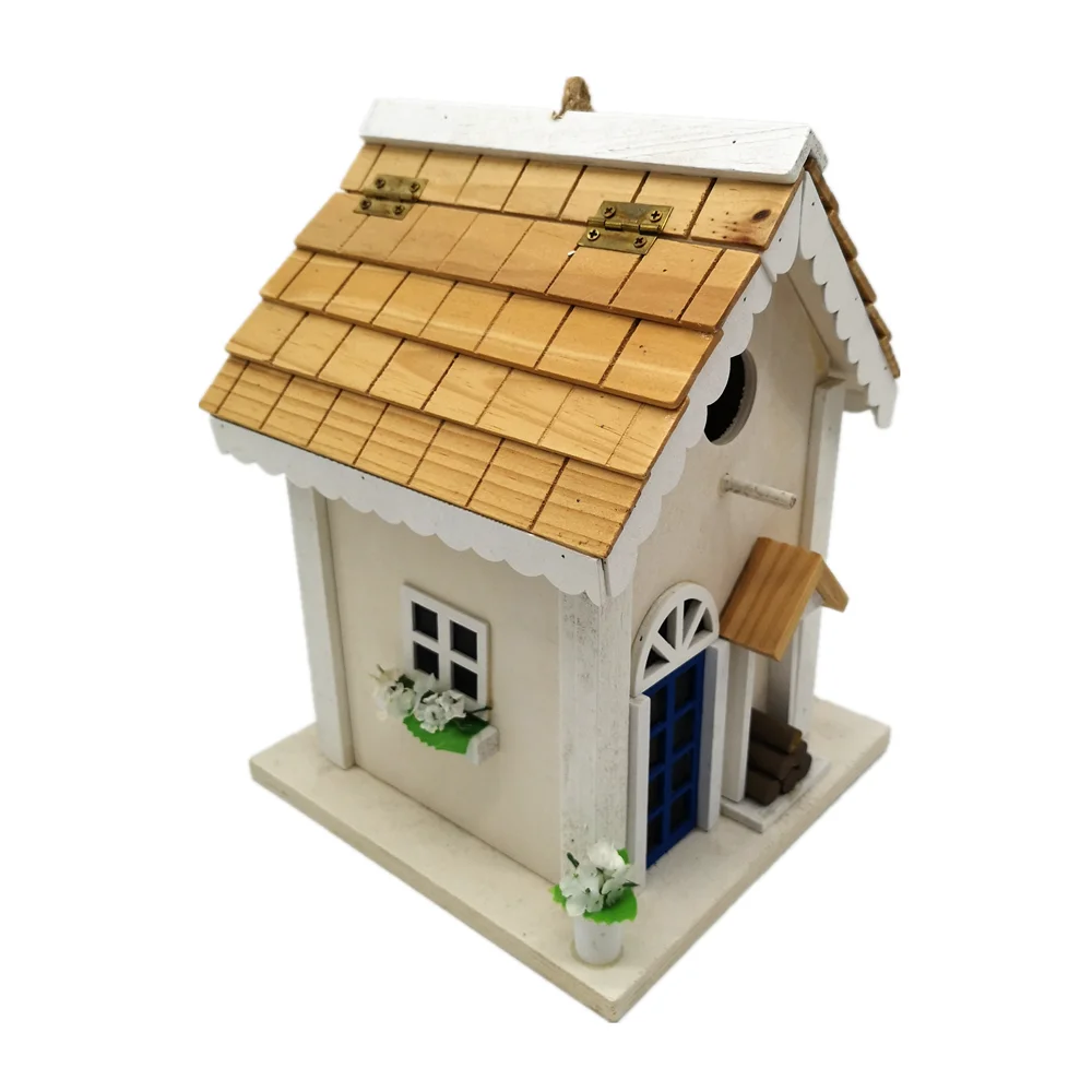 
kids automatic smart bird clear window small humming wild birds water drinker seed ceramic hanging feeder tray house 