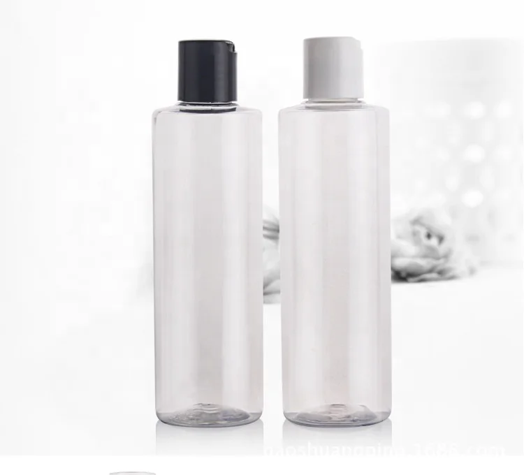 250mL Flat shoulder lotion bottle Press cap  Shampoo bottle Hand washing liquid bottle