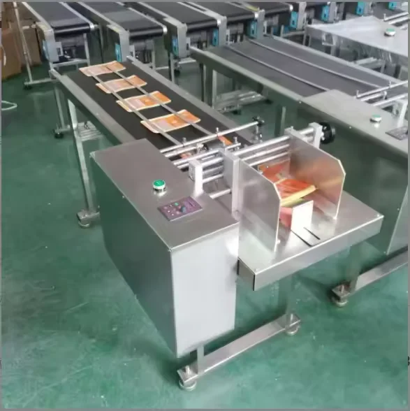 Yaomatec date time stamp machine with conveyor belt for plastic packaging bag automatic counting paging