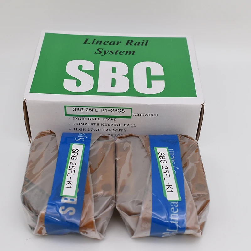 SBC Linear Guide SBG 25FL-K1 Linear guide slider Original Korea SBC linear guide slider rails block bearing