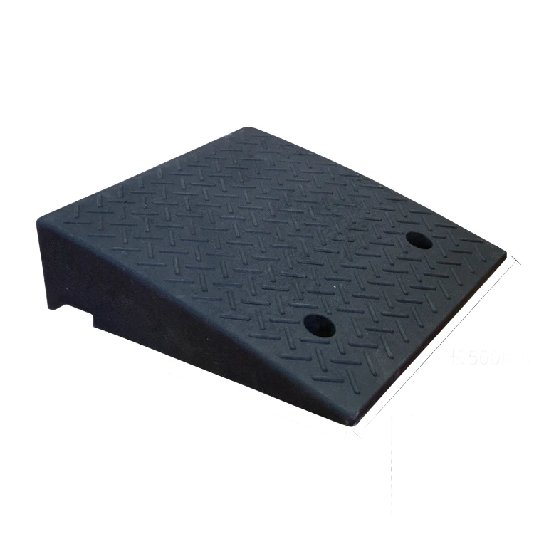 Trafficway Black Kerb Ramp High Rubber Curb Ramps Garage Threshold Fixed Curb Ramps