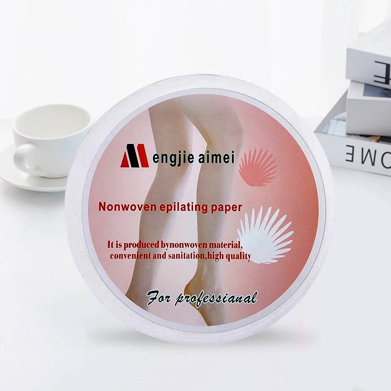 1 Roll 100 yards Hair Removal Depilatory Paper Nonwoven Epilator Wax Strip rolls