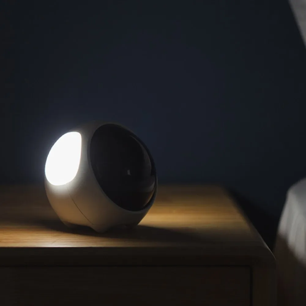 KH-CL009 Pet Hotel Baby Toddler Sleep Alarm Table Cartoon Night Light Clock