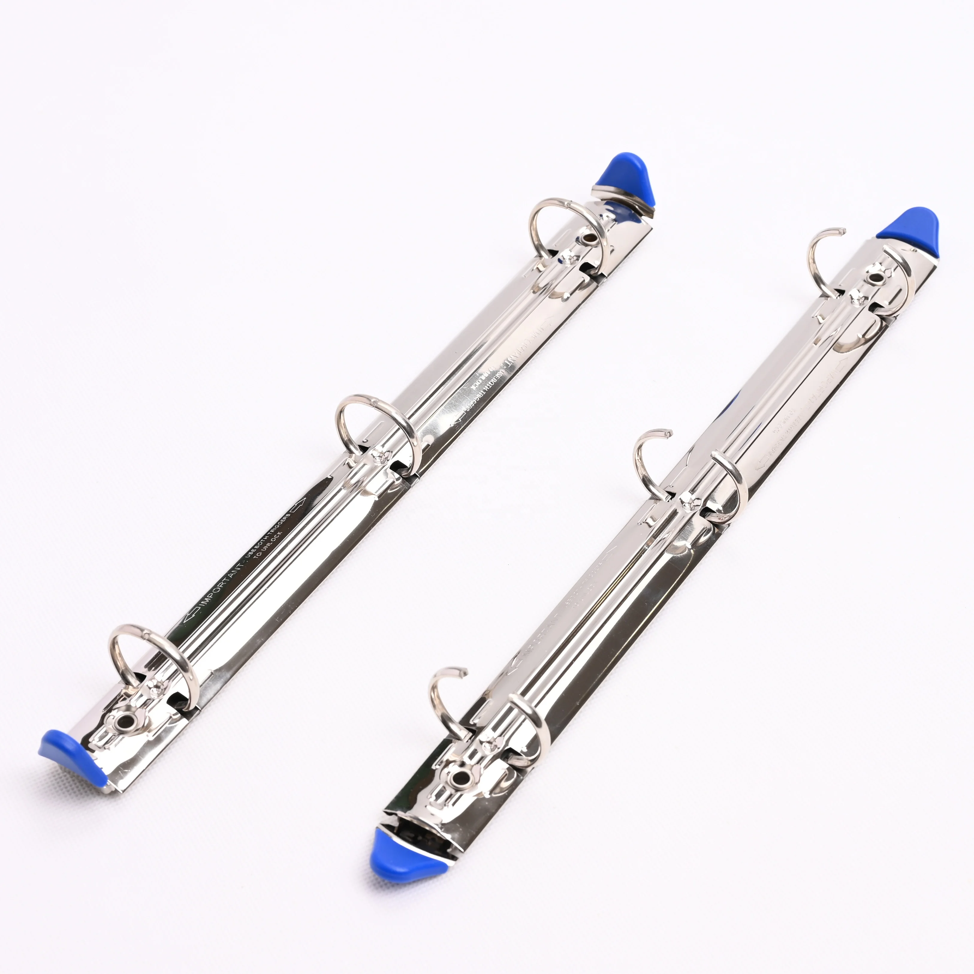 Wholesale O-Clamp Loose Leaf Rings 3 Rings Metal Clips With Corner Protector for Organizers Letters Documents Album Products