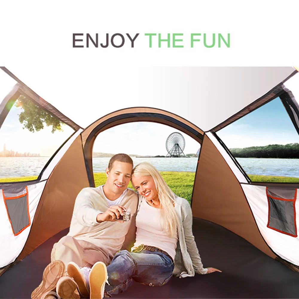 Outdoor pop up tent Unfold Rain-Proof Tent Family ultralight Portable Dampproof Camping tents for tourism