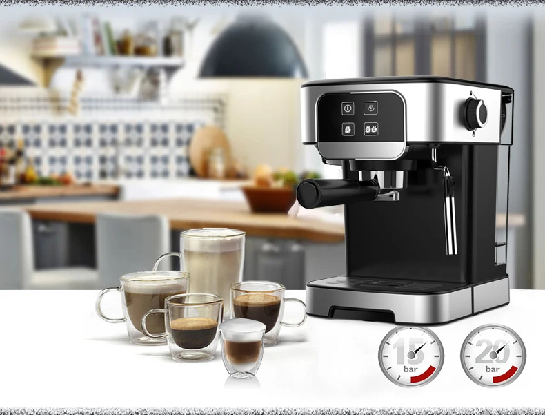 20 Bar Pump Electric Coffee Machine 1200w with Capsule Part