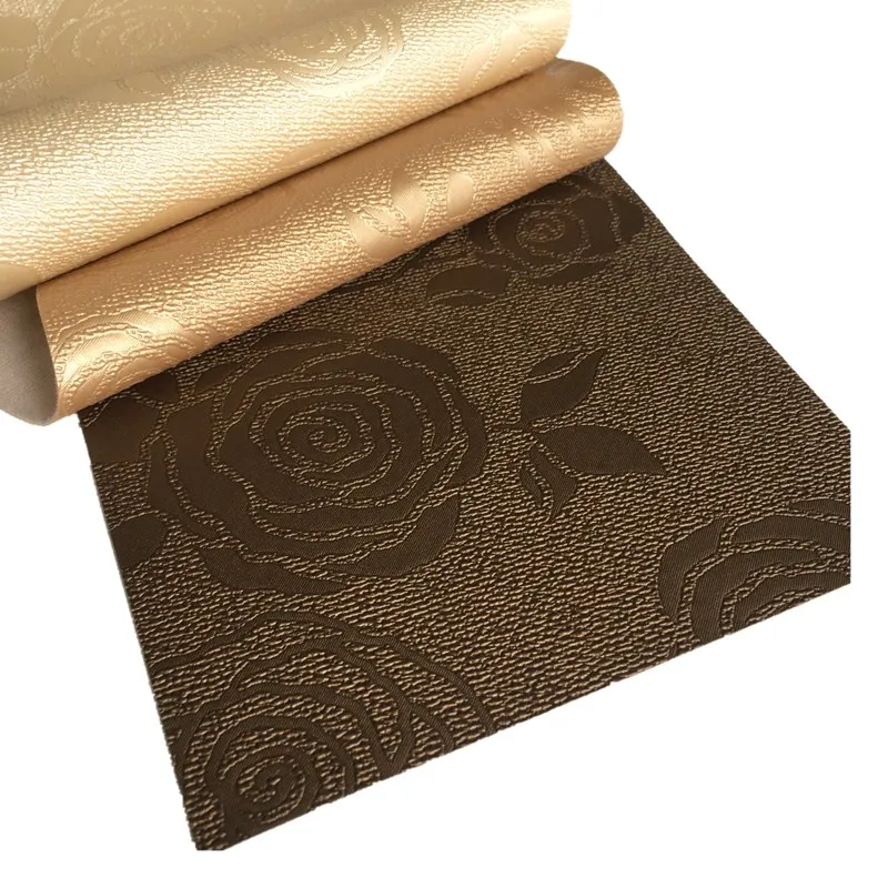 Wholesale artificial pvc  embossed faux leather for home furniture