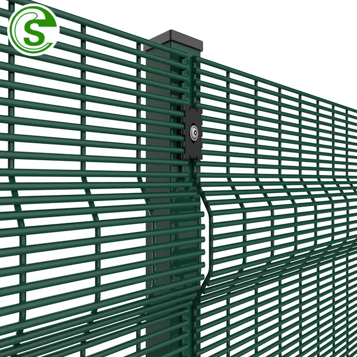 High strength south africa hot sale clearvu fencing clear view fencing price per meter