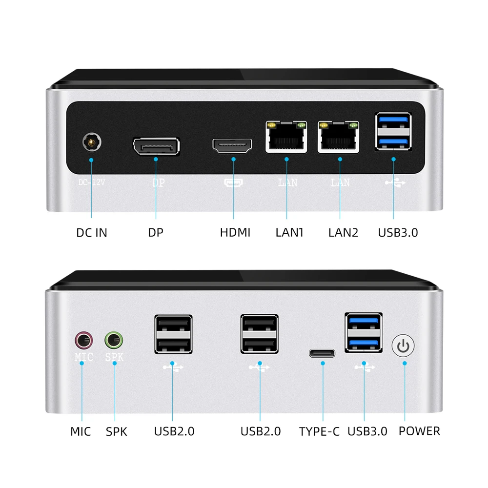 Intel NUC i5-8269U Home & Business Desktop Mini PC 2.6Ghz Up to 4.2 GHz,4C/8T,Dual LAN,1 x DP, 1 x HDM-I 2.0 for HTPC