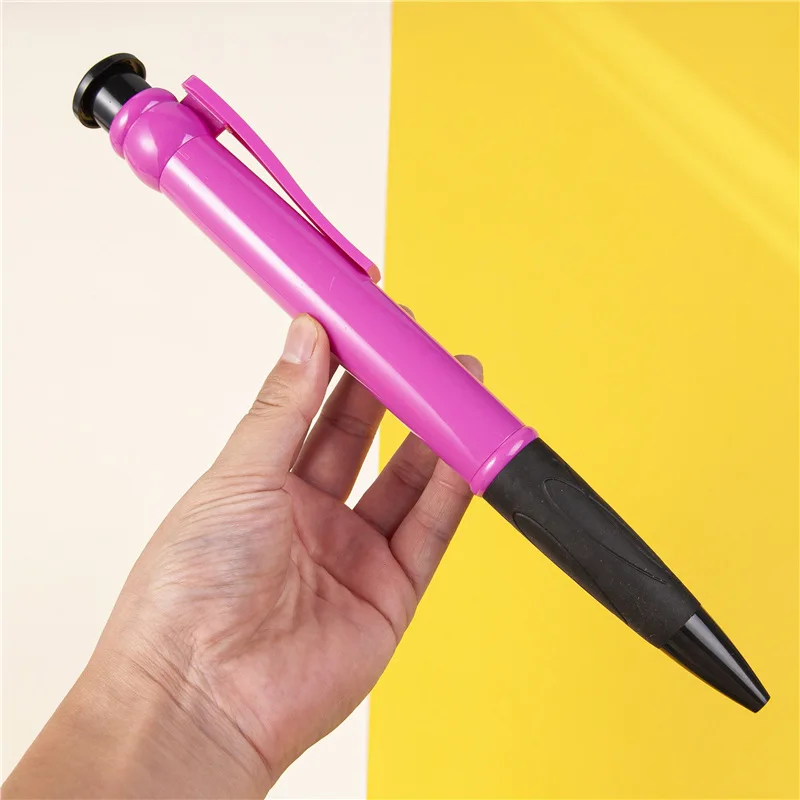 Plastic Giant Ballpoint Pens Promotional Amazing Jumbo Huge Fun Huge Size 28cm Play Kids Big Pen