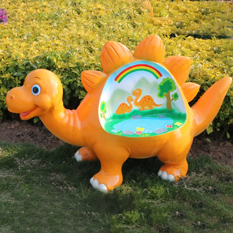 Fiberglass Animal Sheep Chair Garden Ornaments Sheep