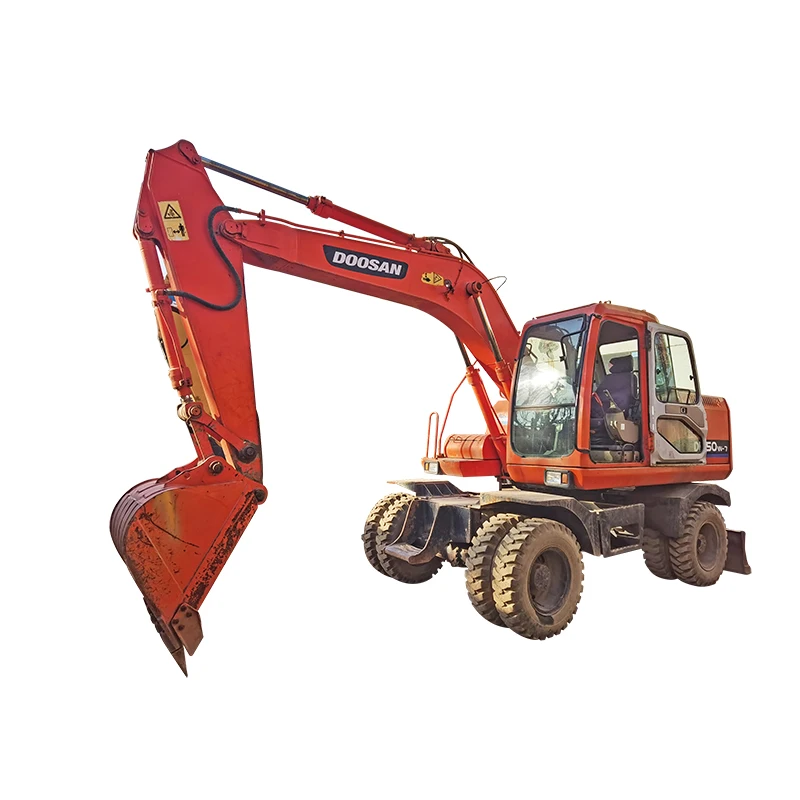 
Top used doosan DH150w/140w/210w excavators used doosan dh150/140/210 wheel digger 