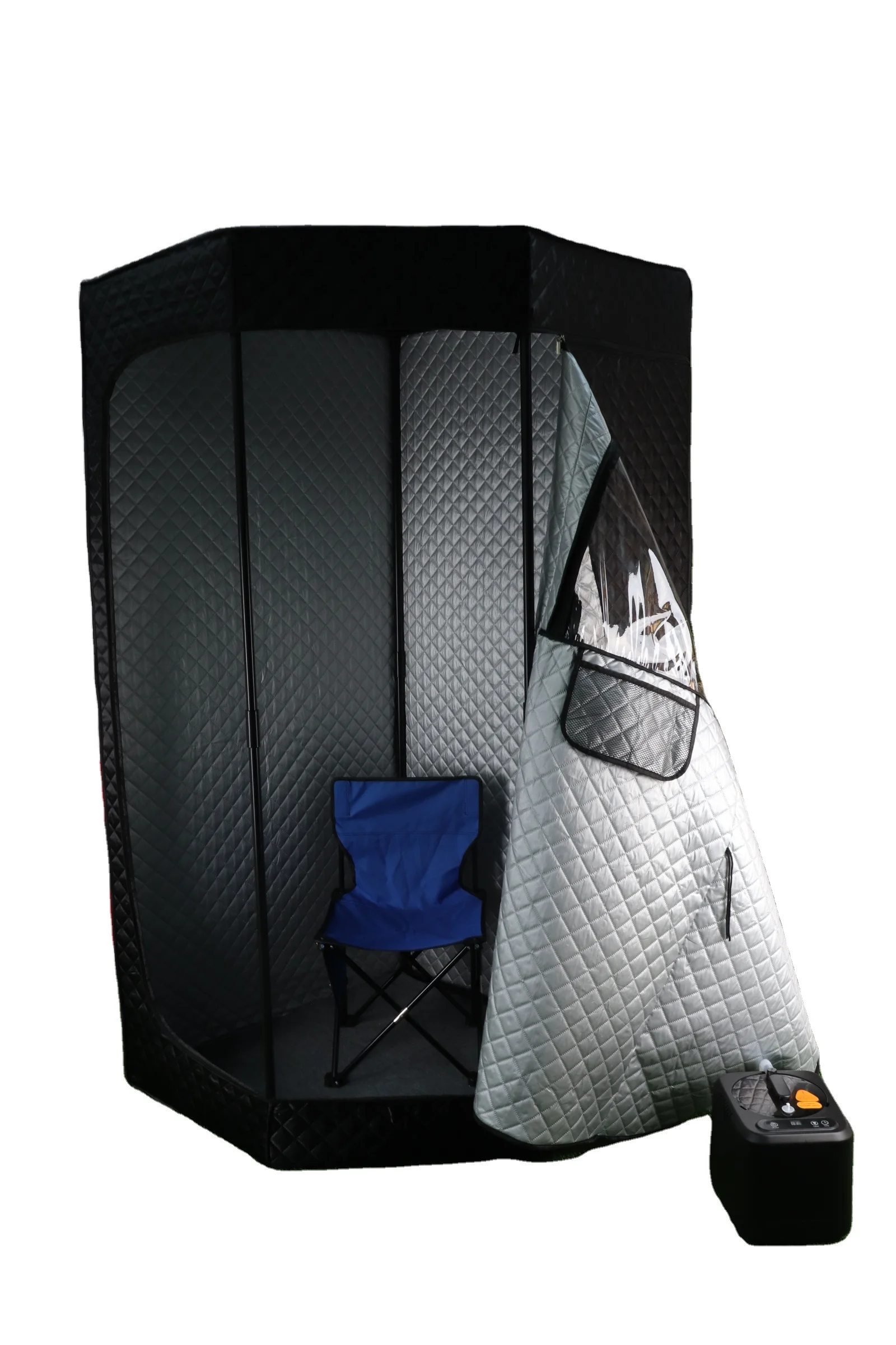 New Foldable Sauna Room Portable Steam Sauna Tent Wet Steaming Promotes Blood Circulation
