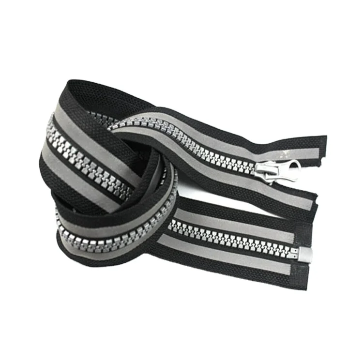 2024 CHENGDA Wholesale Price Auto-Lock Open End Plastic Zipper for Bags Garments