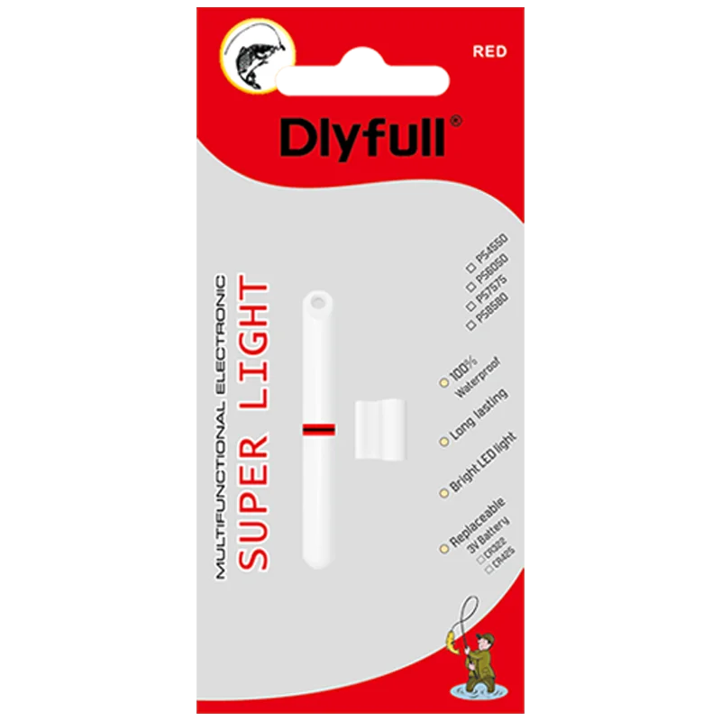 Dlyfull LED light stick for night fishing PS6050 for Sea Fishing