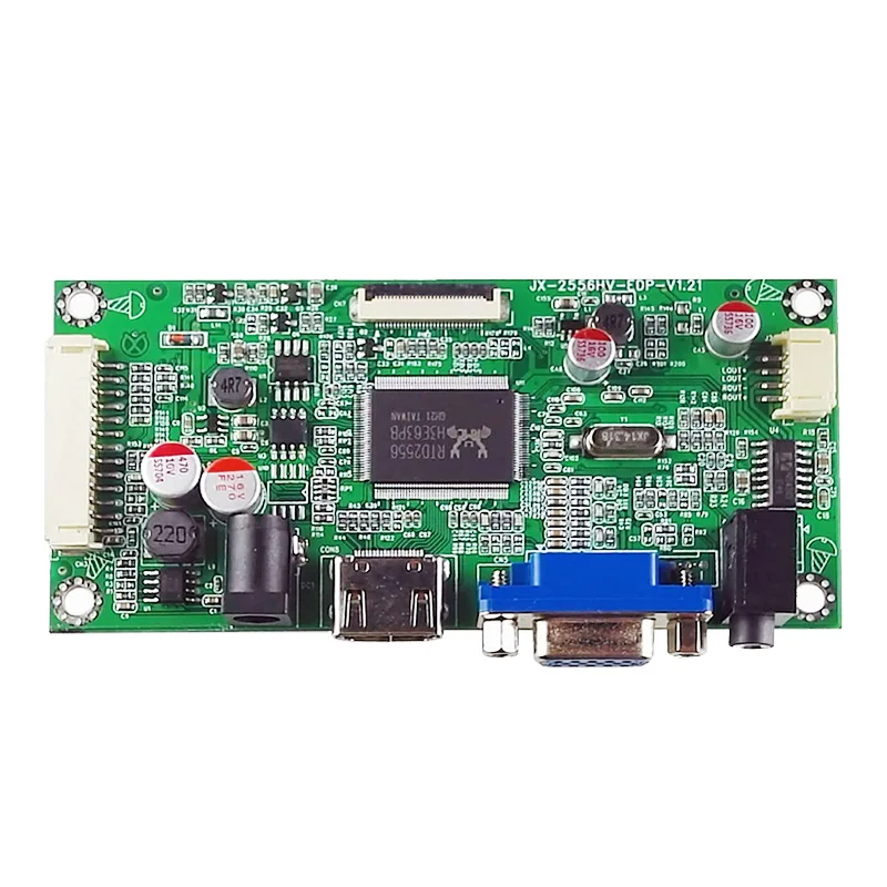 JX-2556HV LCD monitor  eDP screen  controllor board with VGA+HD MI product factory RTD2556