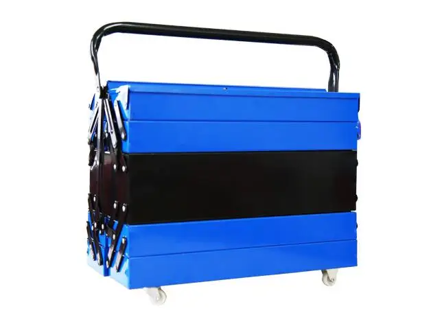 4 wheel Wheeled portable  Auto repair hardware Organizer Five-layer removable art toolbox tool box