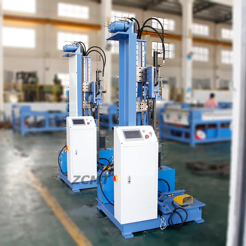 China-Made 1.2mm Thickness Hydraulic Ventilation Duct Seaming Machine Automatic HVAC Construction Industries with Closing Lock