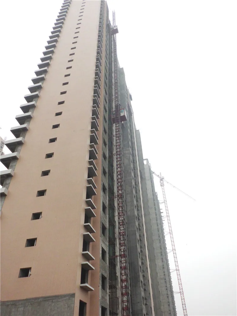 SC120D/120D Building Hoist Mast Lift Construction Building Hoist Elevat