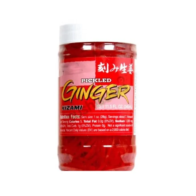 
all natural pickled ginger beni shoga 1kg 