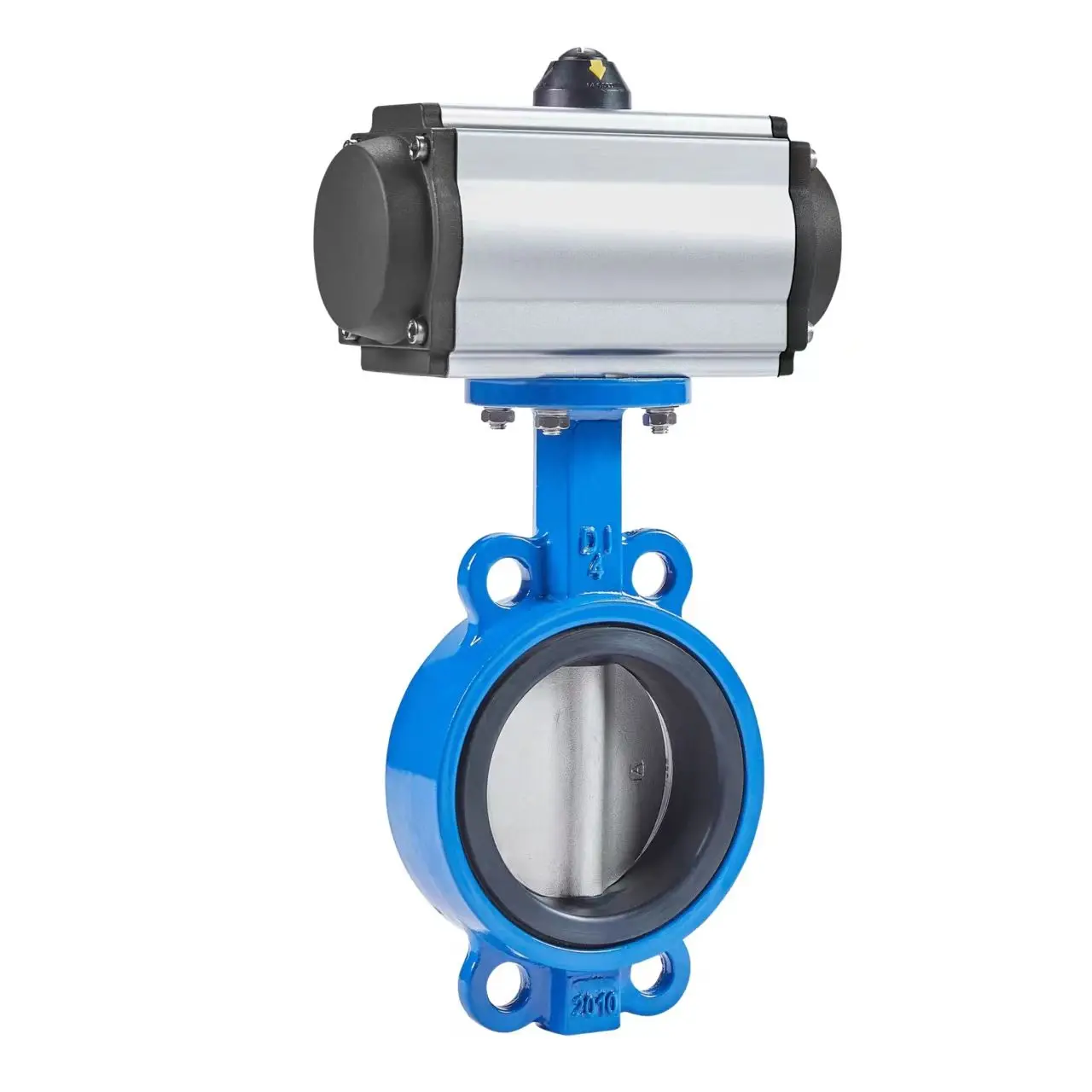 COATMT Butterfly Valve Pneumatic Actuator Butterfly Valve With Pneumatic Actuator Working
