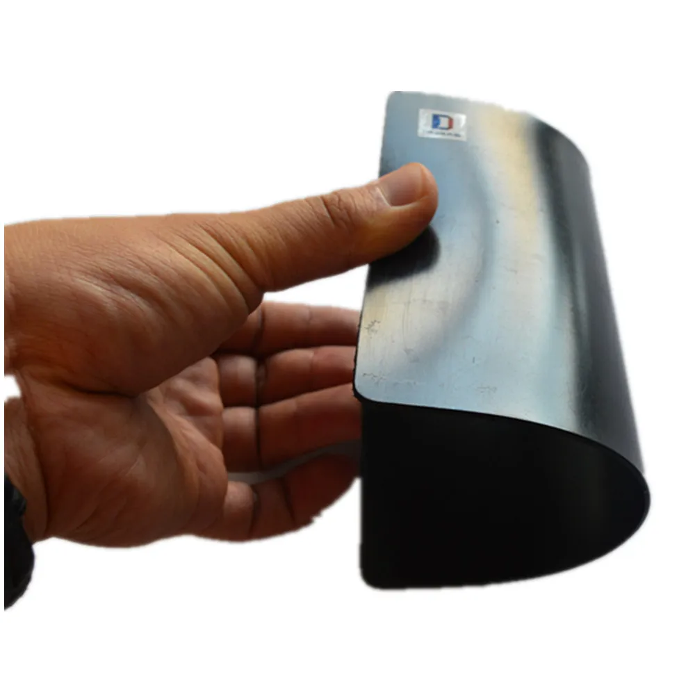 100% Virgin ASTM GM13 Waterproof Impermeable Plastic Sheet White Black 1.5mm 2mm HDPE Geomembrane for Gas Landfills Biogas