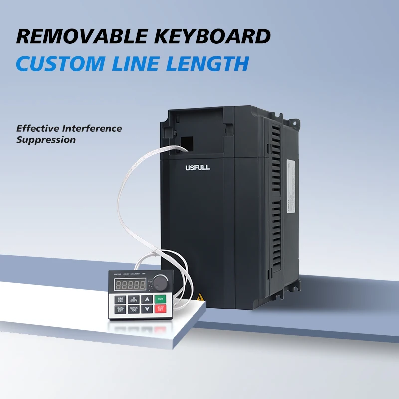 USFULL Hot-selling 2.2kW 7.5kW 30kW 37kW motor inverter high performance VFD