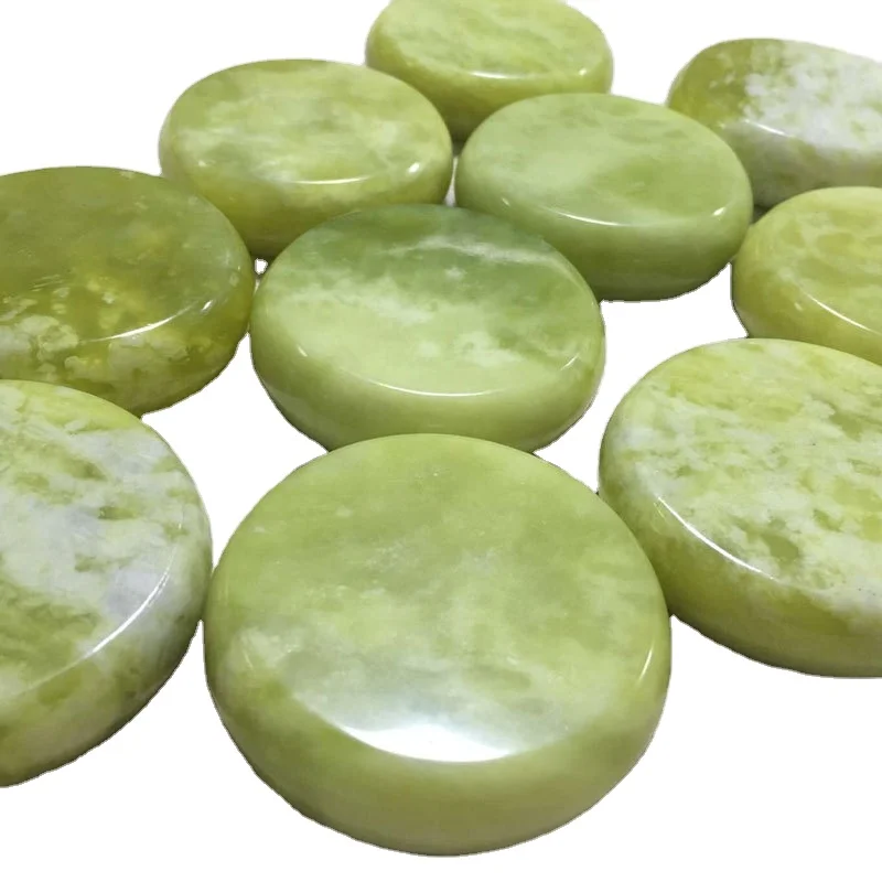 new different colors of Jade slices tourmaline slice massager spare parts