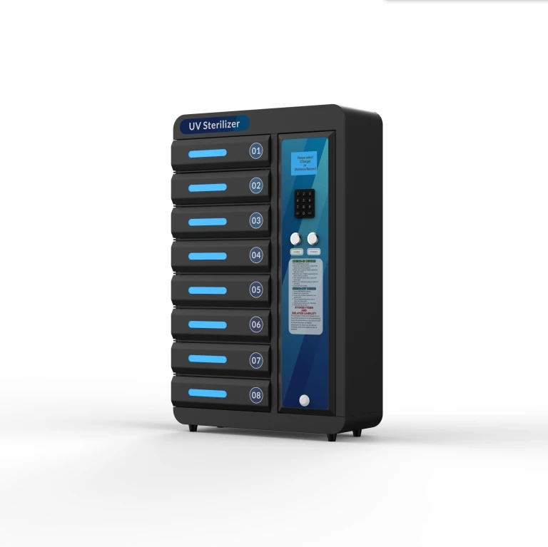 UV-C 8-pin-код шкаф с ячейками сотового телефона зарядки шкафчик кабинет зарядное устройство для мобильного