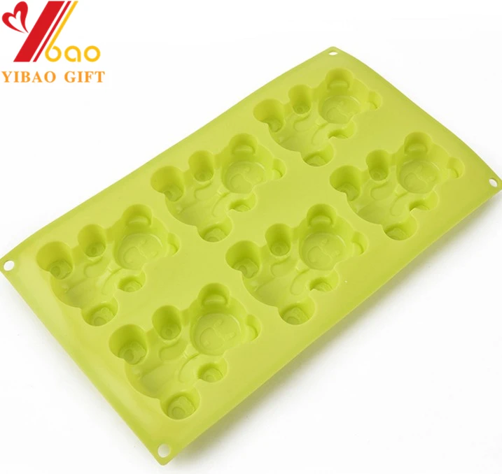 Hot Selling Rabbit Animal Cute Cat Shaped Pudding Jelly Cake Silicone Mold Pudding Jelly Mold  Pp