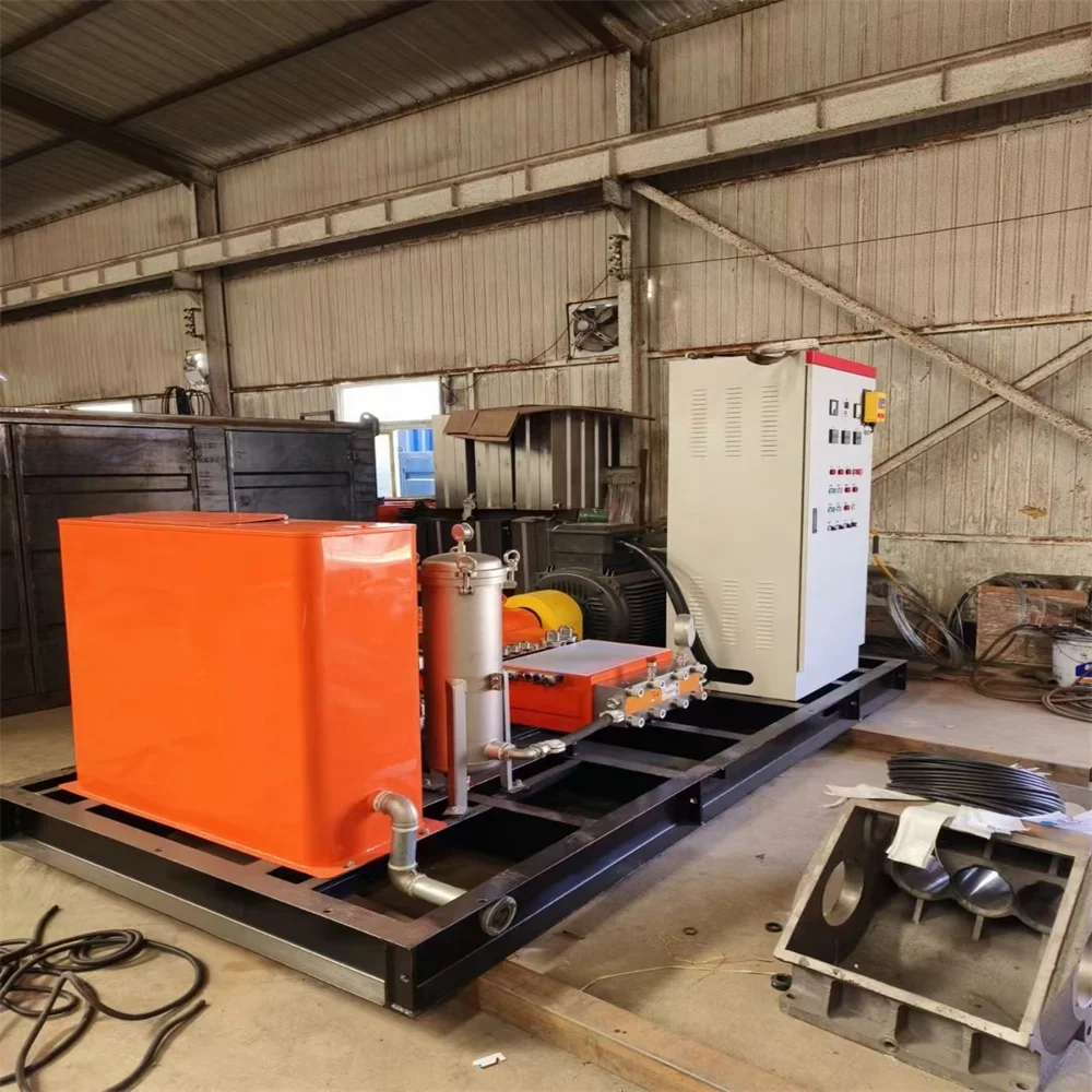 Industrial ultra high pressure water blaster washing machine for sale with 1000 bar machine for rust paint pipe tube tank wash