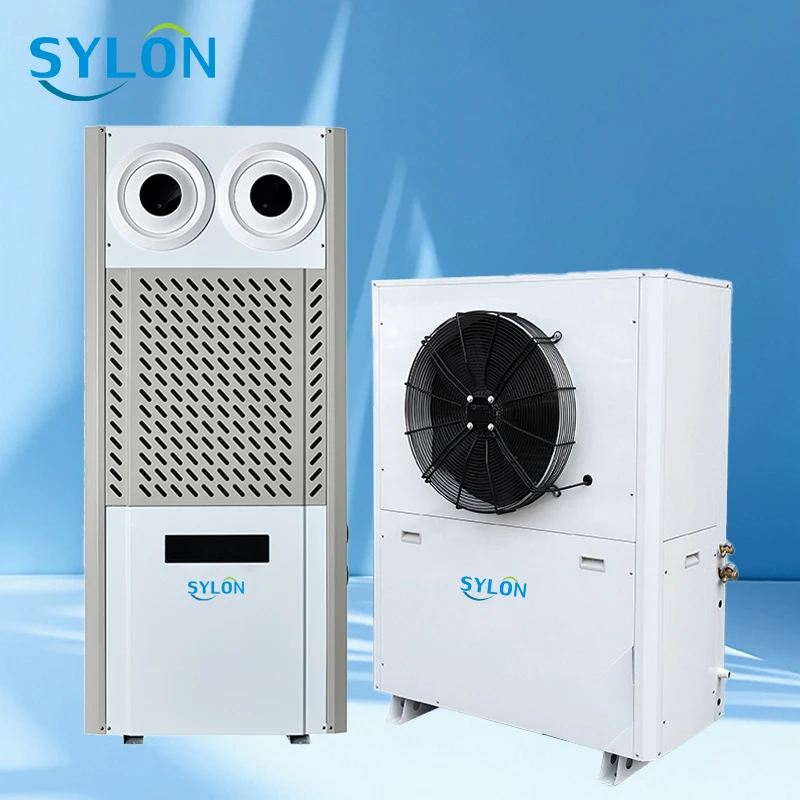Sylon 12 Ton Ductless Split AC Water System Air Conditioners Top Spray Inverter Multi Zone Floor Standing Air Conditioner