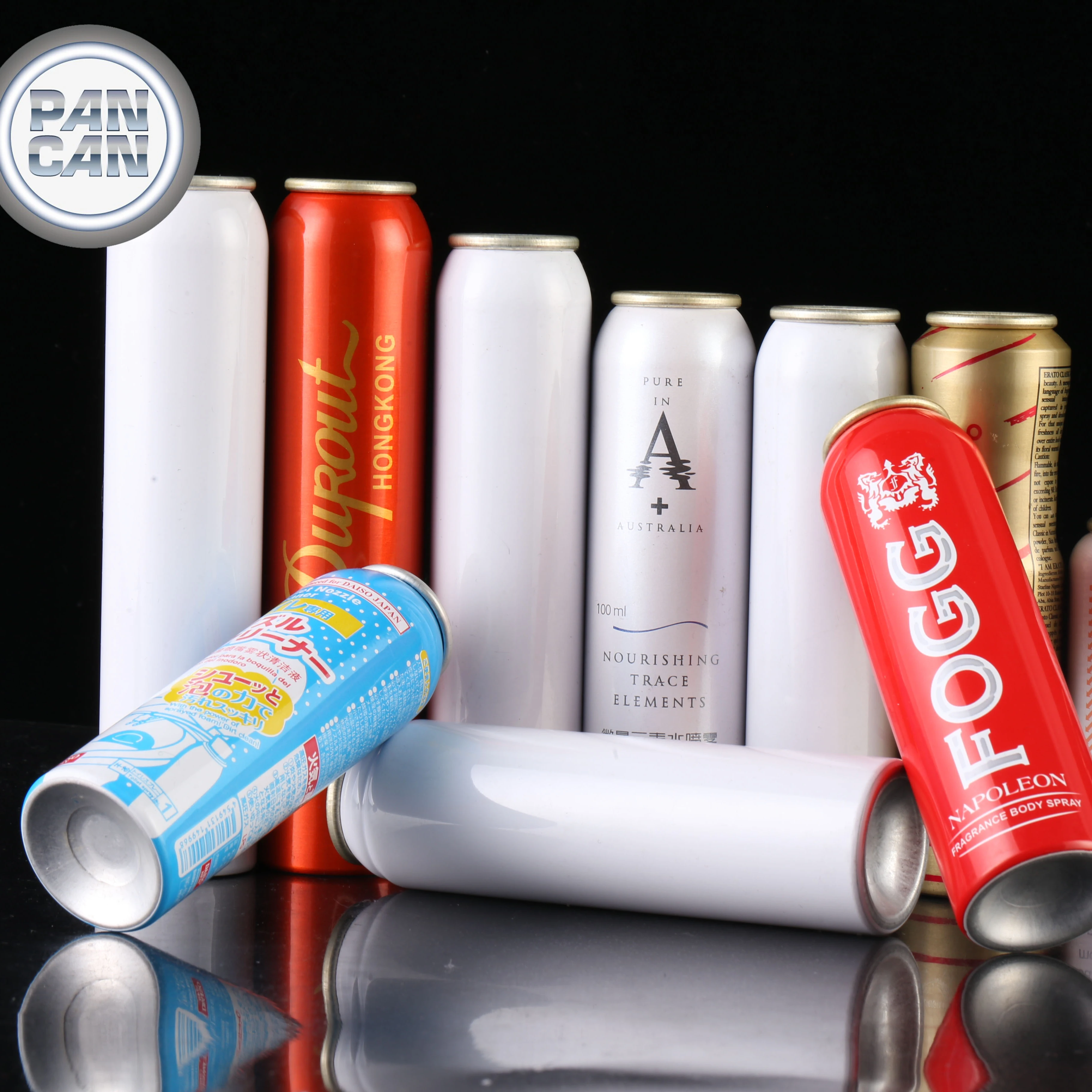 Алюминиевый аэрозольный баллончик, аэрозольный баллончик для тела, алюминий