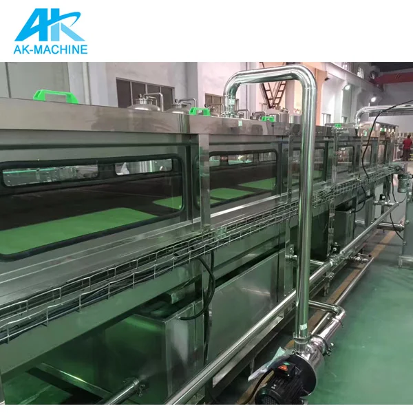  Горячее наполнение ПЭТ бутылки сок линия розлива распыления и охлаждения тоннеля с туннельной спрей стерилизации