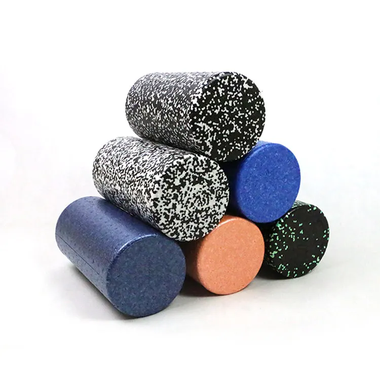 Professional Factory Yoga EPP 90CM Green Foam Roller With Custom Printed Logo