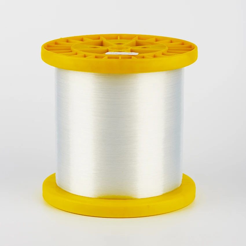 Nylon Monofilament Yarn 0.15mm 0.23mm 0.25mm 0.30mm Natural White Color High Tenacity For Filter fabrics