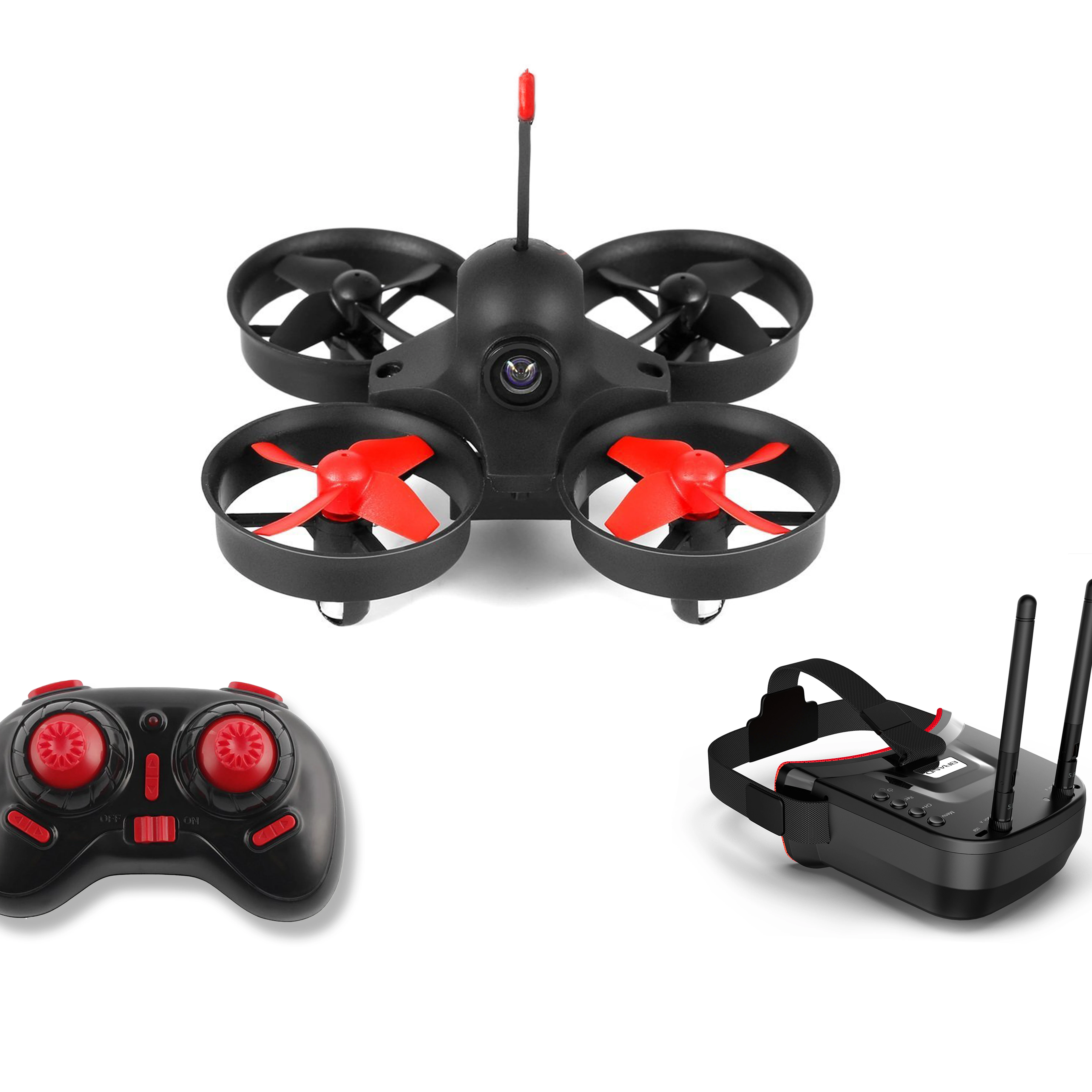 RTF Micro FPV RC гоночный Квадрокоптер игрушки с 5 8 Г S2 1000TVL 40CH камера 3 дюйма VR009 очки VR гарнитура вертолет Дрон