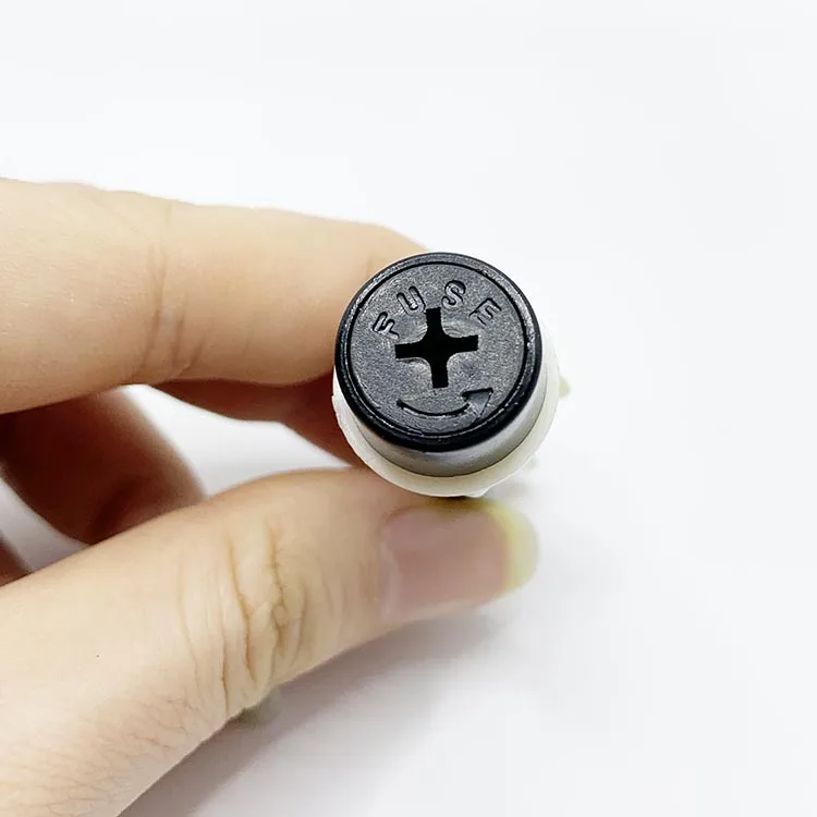  Электрический 12 мм 2Pin Cross Mark 5x20мм держатель предохранителя лезвия