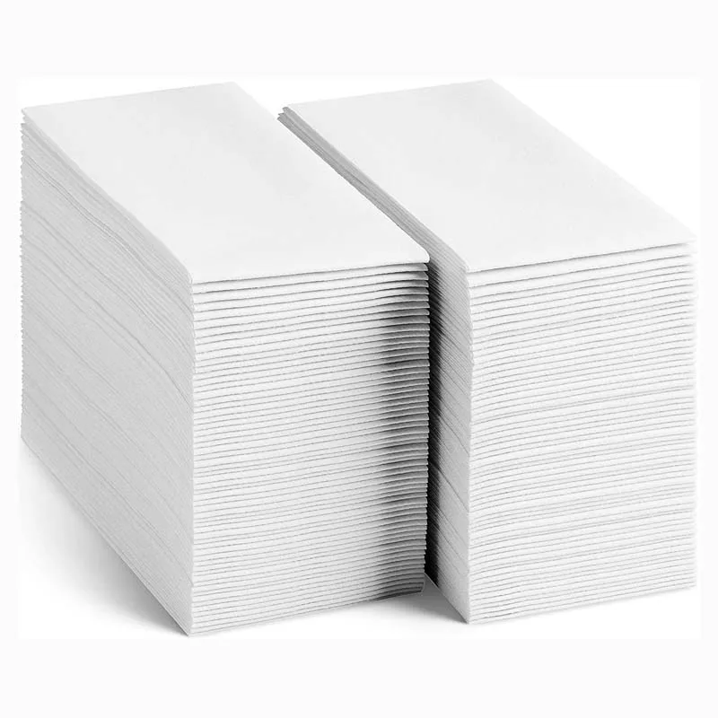 Recycled Custom Printed Scented Thick Cutlery Tissue Paper Napkin With Logo