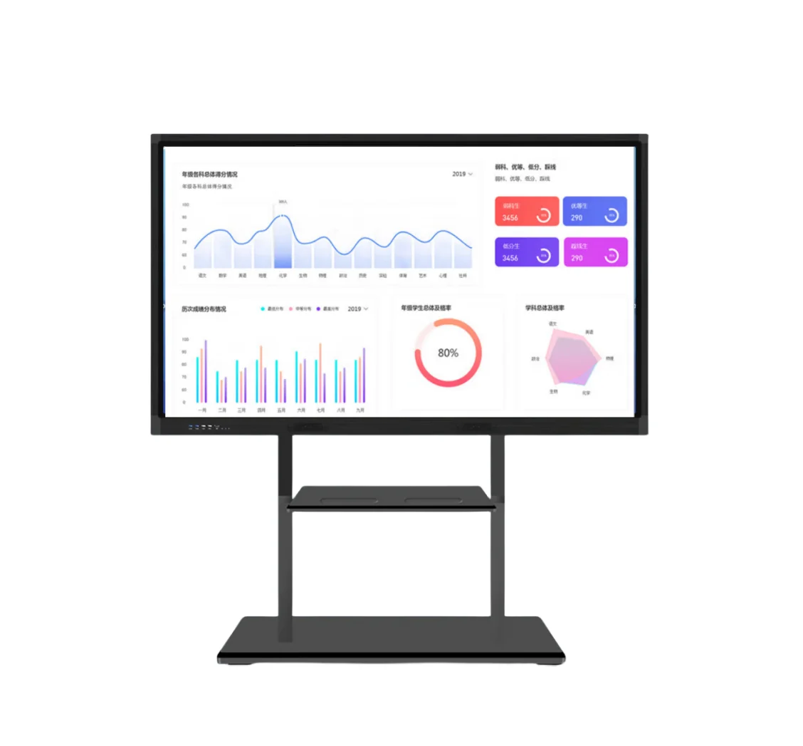 Oem 75 inch touch screen monitors classroom smart board  smart board for school