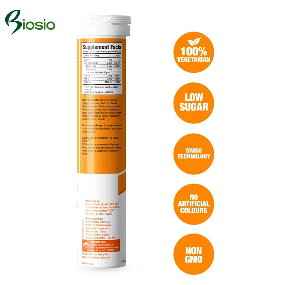 Wholesale Price Vitamin Supplement for Improving Immunity Vitamin c  Effervescent Tablets