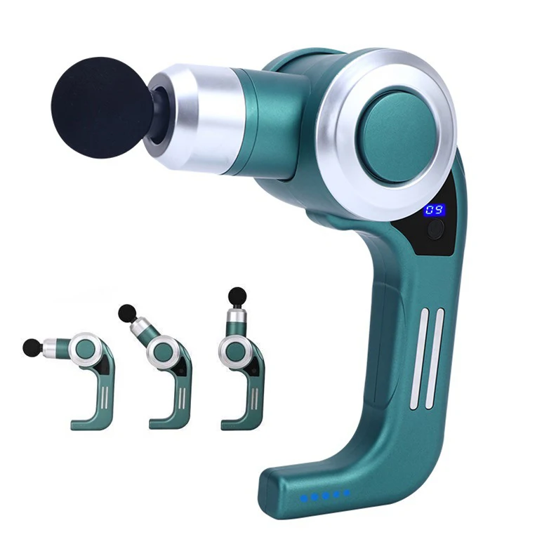 
Model 2021 Hard Case High Quality Commercial Massage Gun Brushless Motor Poewrful Physion Pro Massage Gun With Adjustable Arm 