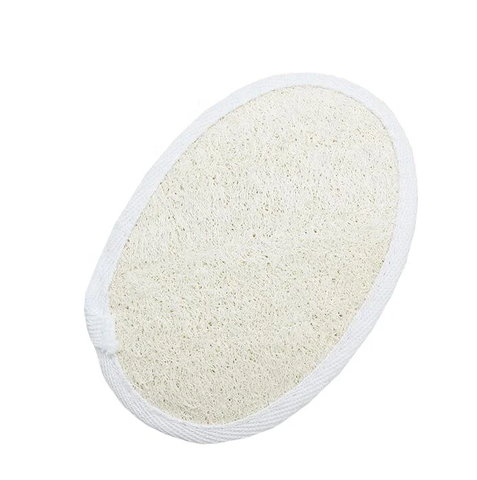 Exfoliating Loofah Pad Scrubber for Face and Body Natural Shower Loofah Sponge