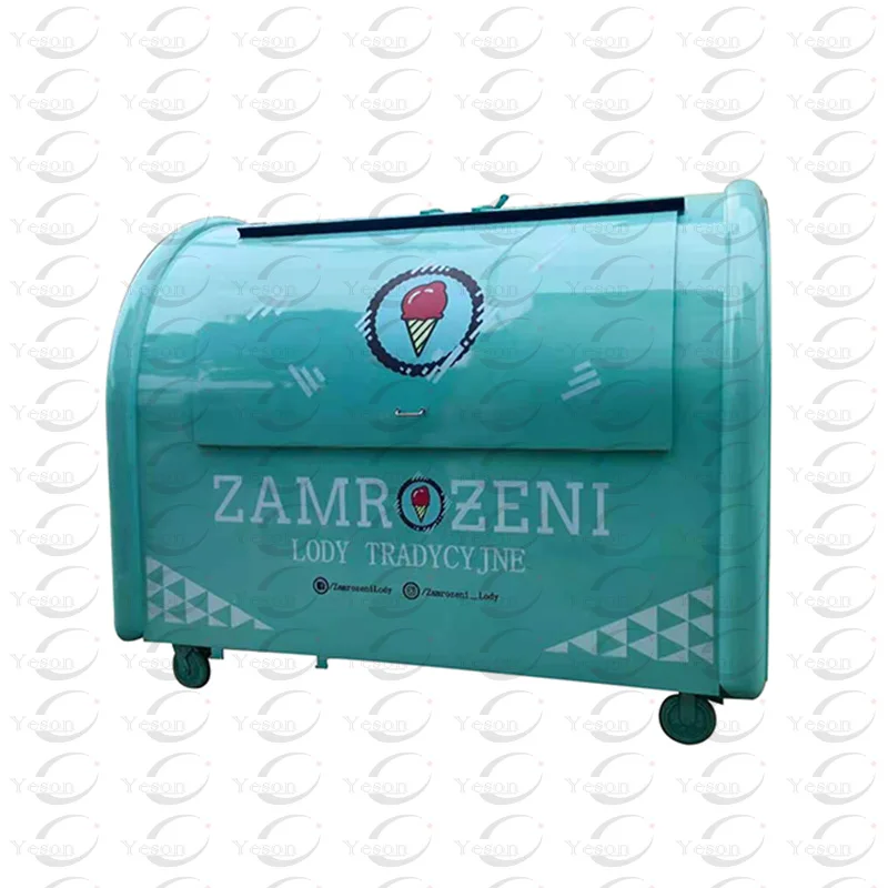 Лидер продаж, кофейник, наружный, полностью оборудованный, для хот-догов, концессионный трейлер для еды