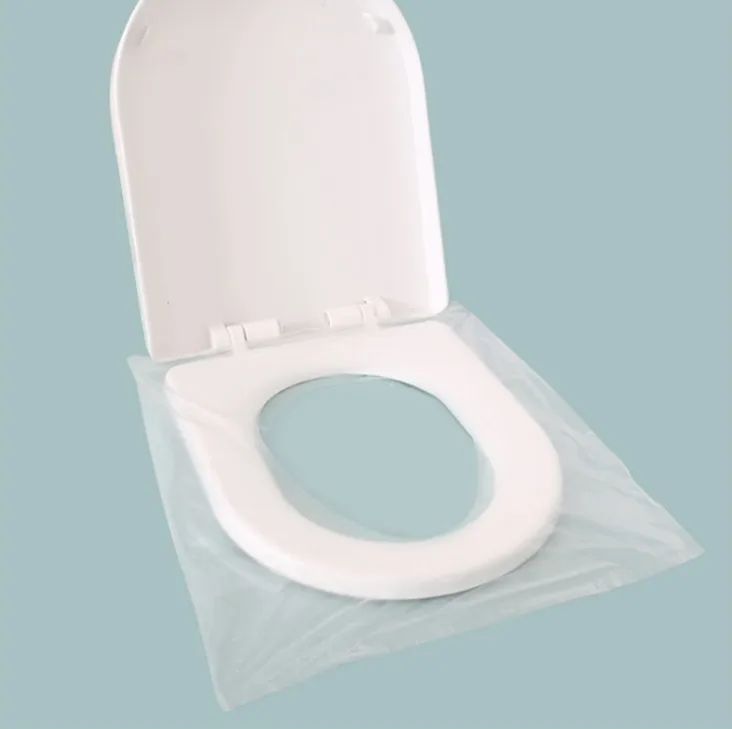 High Quality Disposable Individual Travel Toilet Seat Cover Custom Waterproof Plastic Fabric Personal Use High Bathrooms