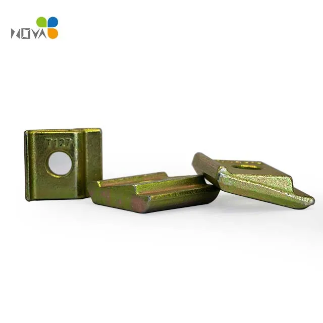 Elevator Shaft Components Forged Rail Clip Casting Sliding Rail Clip
