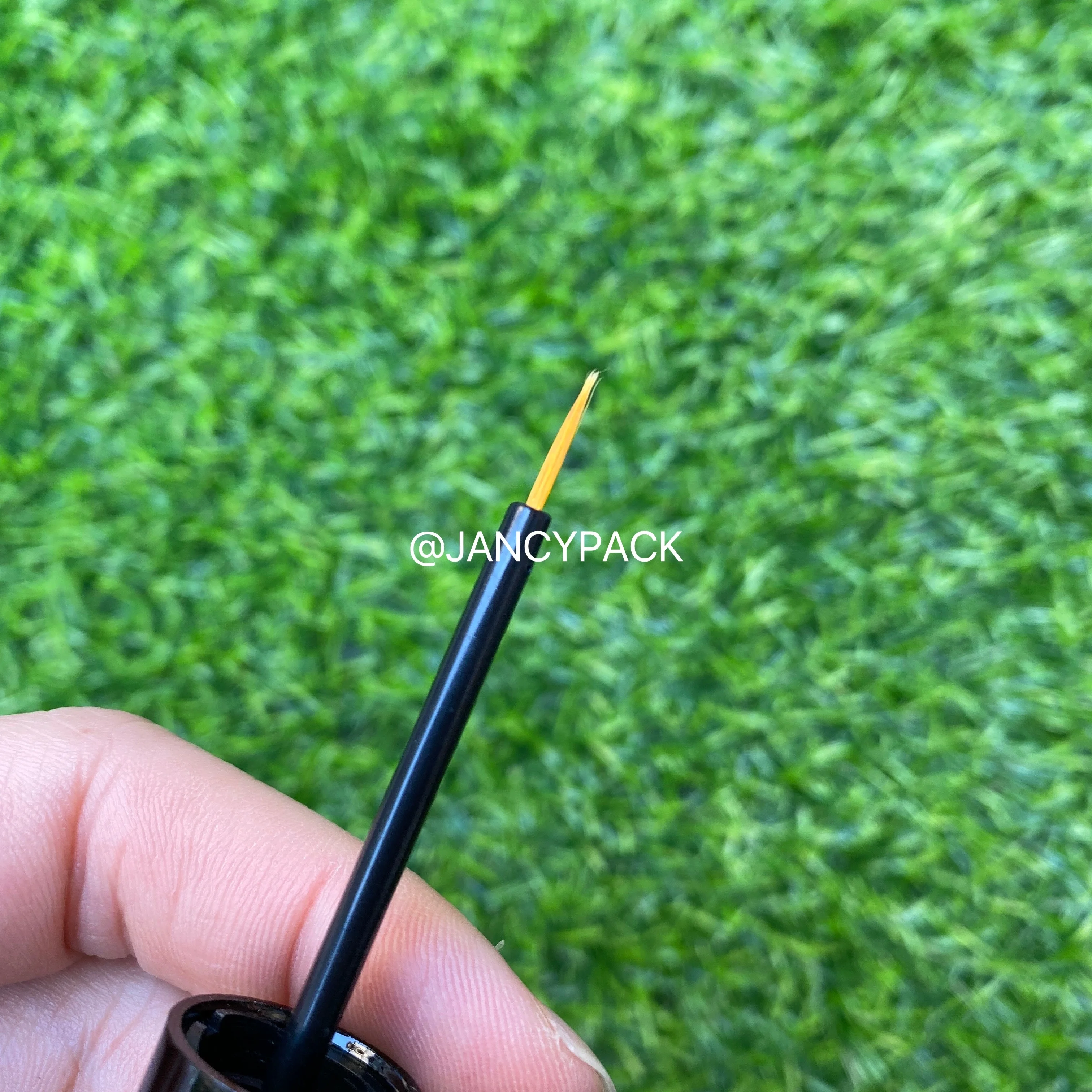 JANCY PACK 5ml Unique dual ended 2 in 1 black round empty mascara tubes container double sides eyeliner tubes